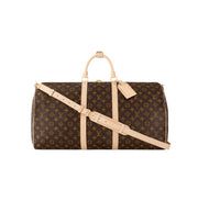 Louis Vuitton Keepall Bandoulière 55 Duffel Monogram Canvas Bag premium replica - image 1