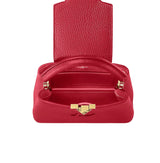 Louis Vuitton Capucines Mini Scarlet Red Taurillon Leather Cap premium replica - image 3