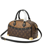 Louis Vuitton Brown Monogram Petite Malle Souple Bag premium replica - image 3