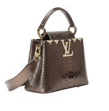 Louis Vuitton Capucines Metallic Python Cap premium replica - image 2
