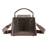 Louis Vuitton Capucines Metallic Python Cap premium replica - image 3