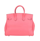 Hermès Birkin 25 Azalea Pink Swift Leather Bag premium replica - image 3