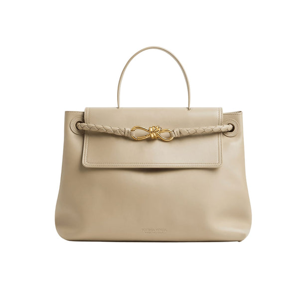 Bottega Veneta Ciao Ciao Ecru Leather Bag