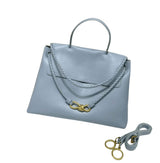 Bottega Veneta Ciao Top Handle Light Blue Leather Bag premium replica - image 3
