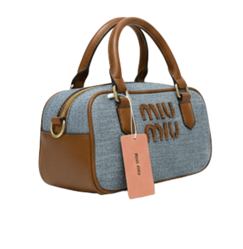 Miu Miu Top-Handle Featuring Large Logo Jewelry premium replica - image 2