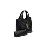 YSL Bag Icare Maxi Quilted Black Bag premium replica - image 2