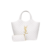 YSL Bag Icare Maxi White Lambskin Bag premium replica - image 1