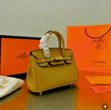 Hermès Birkin 25 Jaune Ambre Bag premium replica - image 4