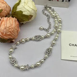 Chanel Brooch Crystal Lettering Cc Logo Jewelry premium replica - image 5