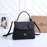 Coach Bag Emory Top Handle Pebble Black Bag premium replica - image 5