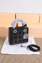 Dior Mini Lady Black Bag premium replica - image 4