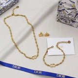Dior Cd Beaded Bracelet Chain Gold Jewelry premium replica - image 5