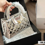 Chanel Kelly Silver Mirrored Calfskin Bag premium replica - image 4