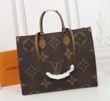Louis Vuitton Onthego Mm Reverse Monogram Bag premium replica - image 5