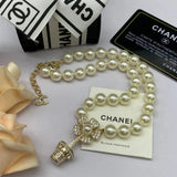 Chanel Brooch Crystal Lettering Cc Logo Jewelry premium replica - image 3