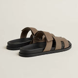 Hermès Slipper Chypre Light Brown Goatskin Slides premium replica - image 2