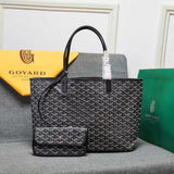 Goyard Saint Louis Pm Black Tan Bag premium replica - image 4