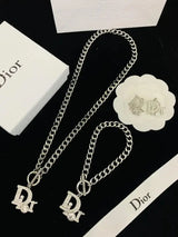 Dior Oblique Charm Bracelet Silver Jewelry premium replica - image 4