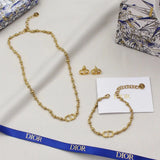 Dior Cd Beaded Bracelet Chain Gold Jewelry premium replica - image 4