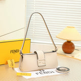 Fendi Baby B. Selleria Calfskin Beige Bag premium replica - image 4