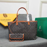 Goyard Saint Louis Pm Black Brown Bag premium replica - image 4
