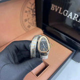 Bvlgari Serpenti Tubogas Two-Tone Black Dial Watch premium replica - image 4