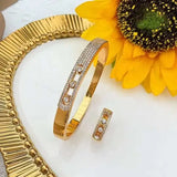 Messika Jewelry Move Noa Pavé Bangle Ring Set White Gold Diamonds Jewelry premium replica - image 5