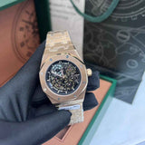 Audemars Piguet Royal Oak Skeleton Rose Gold Watch premium replica - image 5