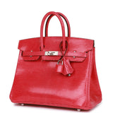 Hermès Birkin 25 Rose Extreme Lizard Bag premium replica - image 3