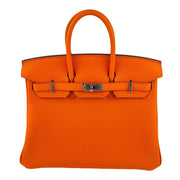 Hermès Birkin 25 Orange Bag premium replica - image 1