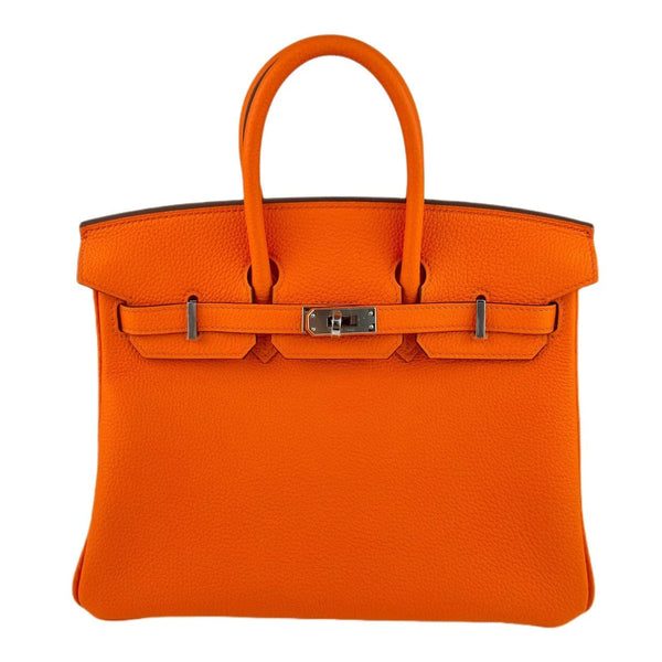 Hermès Birkin 25 Orange Bag