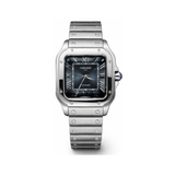 Cartier Santos De Steel Blue Dial Watch premium replica - image 1