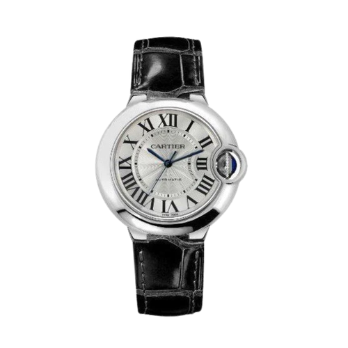 Cartier Ballon Bleu Black White Dial Watch premium replica - image 1