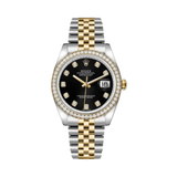 Rolex Datejust Watch – Black premium replica - image 1