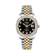 Rolex Datejust Watch – Black premium replica - image 1
