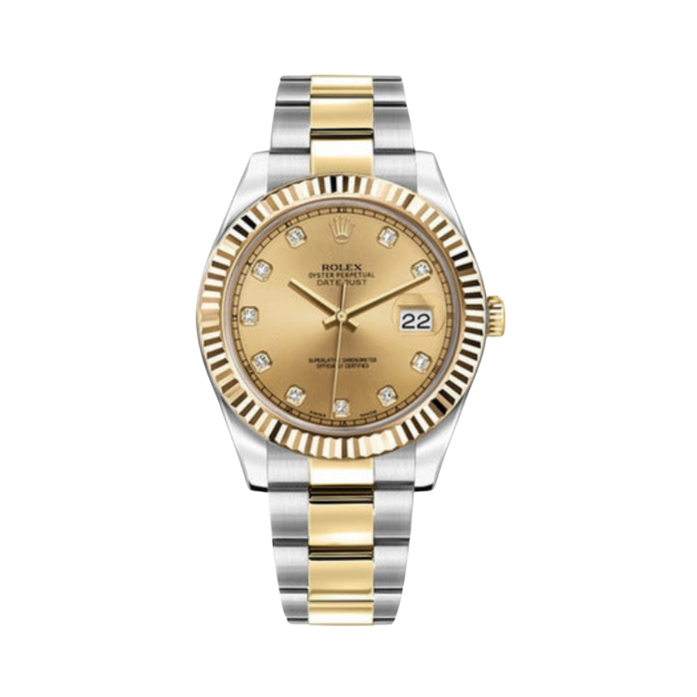 Rolex Datejust Watch – Yellow Gold premium replica - image 1