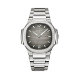 Patek Philippe Nautilus Brown Dial Silver Watch premium replica - image 1
