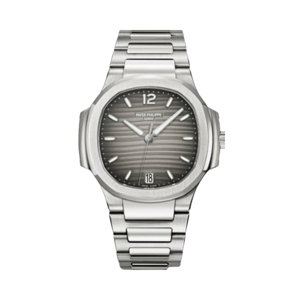 Patek Philippe Nautilus Brown Dial Silver Watch