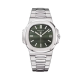 Patek Philippe Nautilus New Olive Green Dial Watch premium replica - image 1