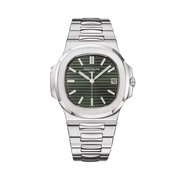 Patek Philippe Nautilus New Olive Green Dial Watch premium replica - image 1