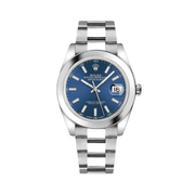Rolex Datejust 41 Blue Dial Watch premium replica - image 1