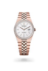 Rolex Land-Dweller Watch – Rose Gold premium replica - image 2