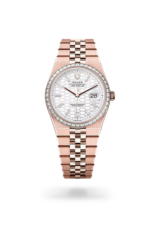 Rolex Land-Dweller Watch – Rose Gold premium replica - image 2