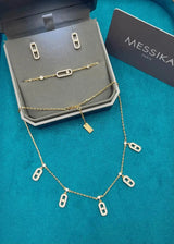 Messika Jewelry Uno Drop Pendant Yellow Gold Diamonds Jewelry premium replica - image 4