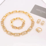 Messika Jewelry Pave Yellow Gold Full Diamonds Jewelry premium replica - image 4