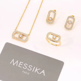 Messika Jewelry Move Noa Pave Yellow Gold Full Diamonds Jewelry premium replica - image 4