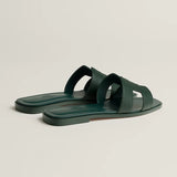 Hermès Slipper Oran Green Calfskin Accessory premium replica - image 2