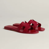 Hermés Slipper Oran Rouge Slides premium replica - image 2