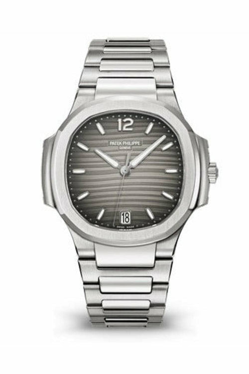 Patek Philippe Nautilus Brown Dial Silver Watch premium replica - image 2