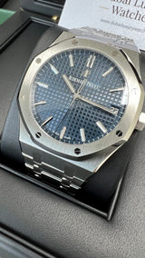 Audemars Piguet Selfwinding Blue Dial Watch premium replica - image 3